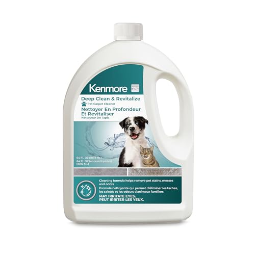 KS1010 Deep Clean & Revitalize Pet Carpet Cleaner Formula (64 Fl Oz)