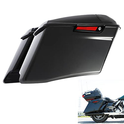 Motorcycle 4" Stretched Saddlebags Fit For Harley Touring 2014 (2 Count)
