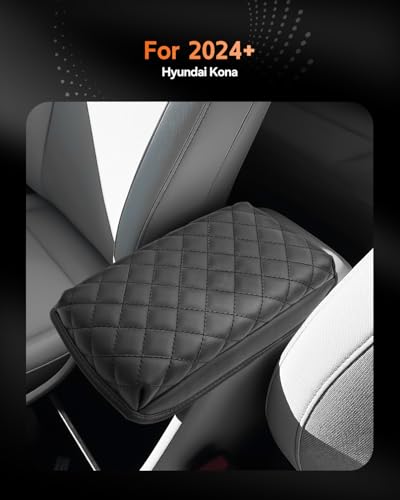 for 2024 2025 2026 Hyundai Kona Center Console Cover Armrest Cover for Kona