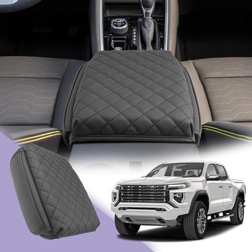 2025 2026 Canyon Center Console Cover Compatible with 2023 2024 2025 2026 GMC Canyon & Chevy Colorado Accessories Armrest Cover Center Console Pad Armrest Console Cover