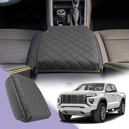 2025 2026 Canyon Center Console Cover Compatible with 2023 2024 2025 2026 GMC Canyon & Chevy Colorado Accessories Armrest Cover Center Console Pad Armrest Console Cover
