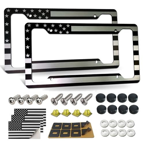 American Flag License Plate Frame
