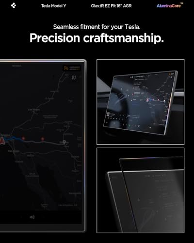 GlasTR EZ FIT Screen Protector Matte Finish for Model Y