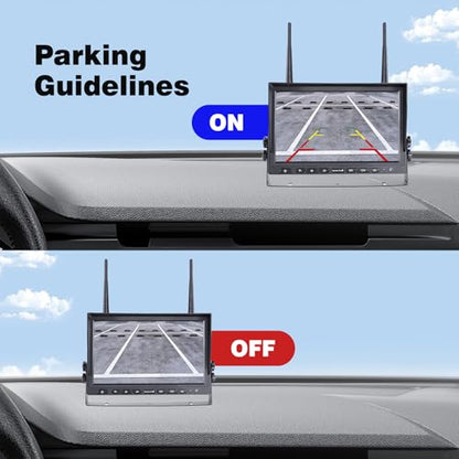 10.1" Wireless RV Backup Camera System