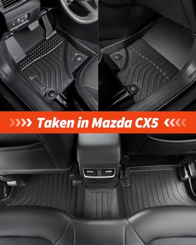Floor Mats Cargo Liner for Mazda CX5 2017 (7 Count)