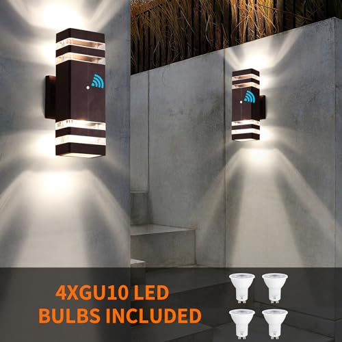 2 Pack Outdoor Light Fixtures (2 Count)