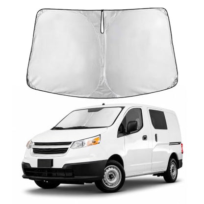 Windshield Sun Shade Compatible for Chevrolet City Express 2015