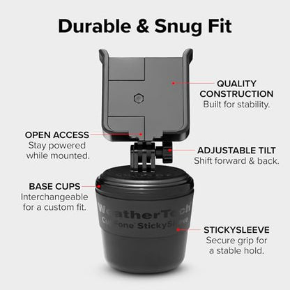 CupFone Universal Cup Holder Phone Mount for Cars