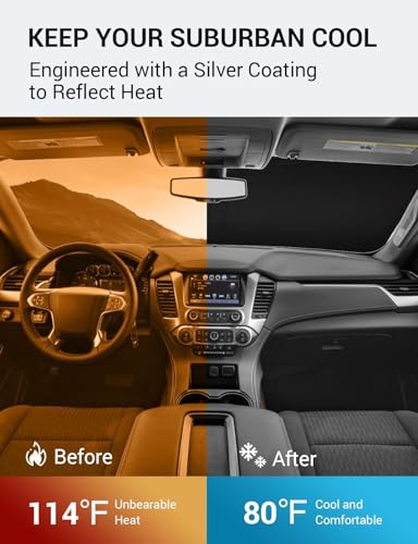 Custom Fit Car Windshield Sun Shade for 2015