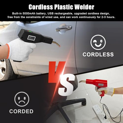 Upgraded 220W Cordless Plastic Welder