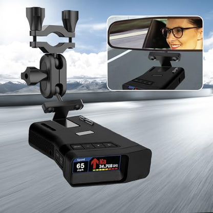 Car Rearview Mirror Radar Detector Mount