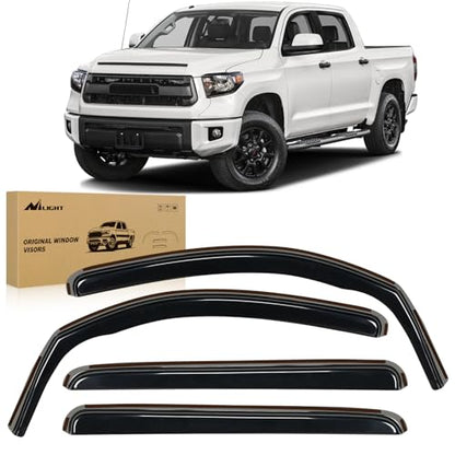 in Channel Rain Guards for Toyota Tundra CrewMax 2007