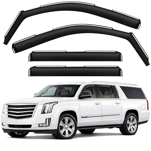 Window Deflectors Smoke Tinted In (4 Count)