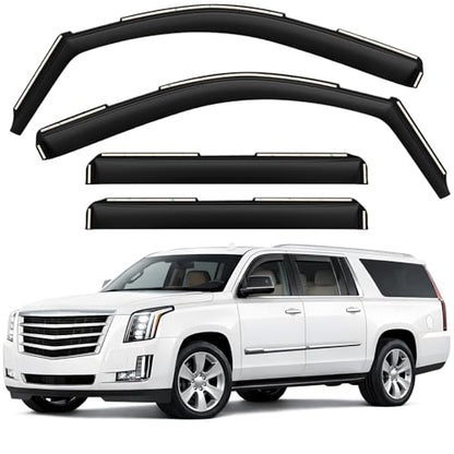 Window Deflectors Smoke Tinted In (4 Count)