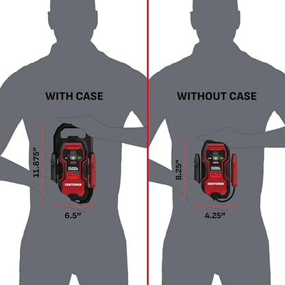 Portable Car Battery Jump Starter & Power Bank