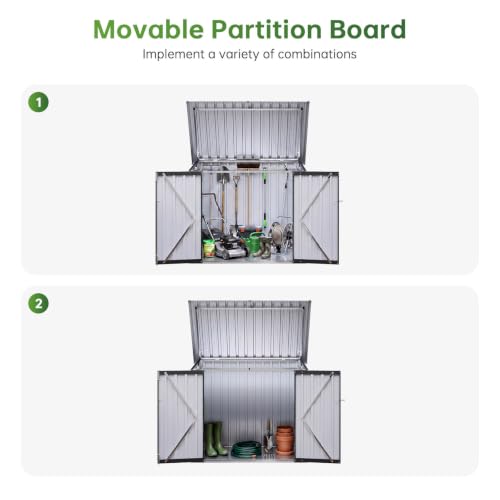 35 Cu.Ft Outdoor Storage Shed