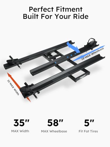Hitch Mount Trike Rack for Tricycles