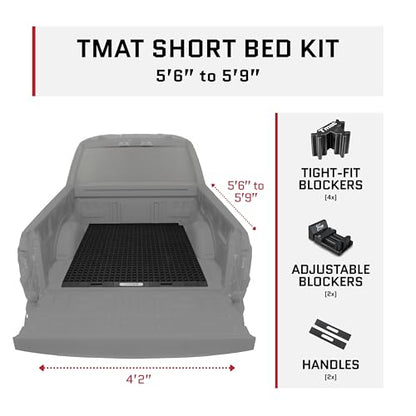 Truck Bed Organizer Storage System Slide Out Mat