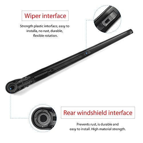 20935081 Rear Windshield Wiper Arm Blade Set