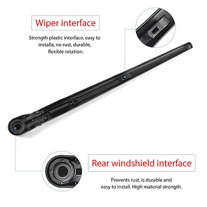 20935081 Rear Windshield Wiper Arm Blade Set
