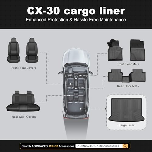 Cargo Liner Set Fit for Mazda CX