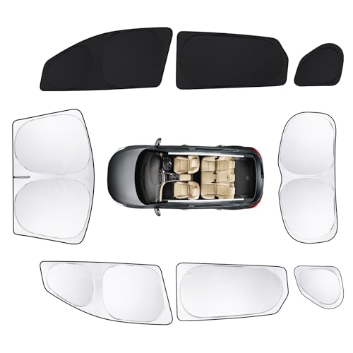 8pcs Car Window Shades for Hyundai Tucson 2016 (8 Count)