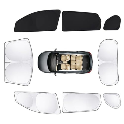 8pcs Car Window Shades for Hyundai Tucson 2016 (8 Count)