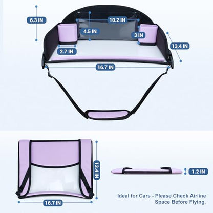 Kids Travel Tray for Car Seats (16 Ounce)