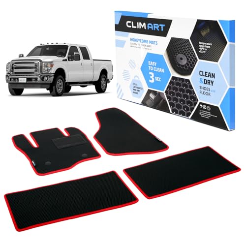 All Weather Car Floor Mats Compatible with Ford F250 2012