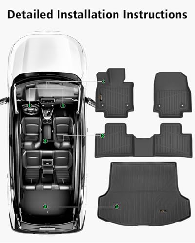 Floor Mats & Cargo Mat Custom for Lexus 2023 (160 Ounce)