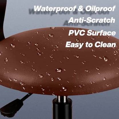 Shop Stool with Backrest