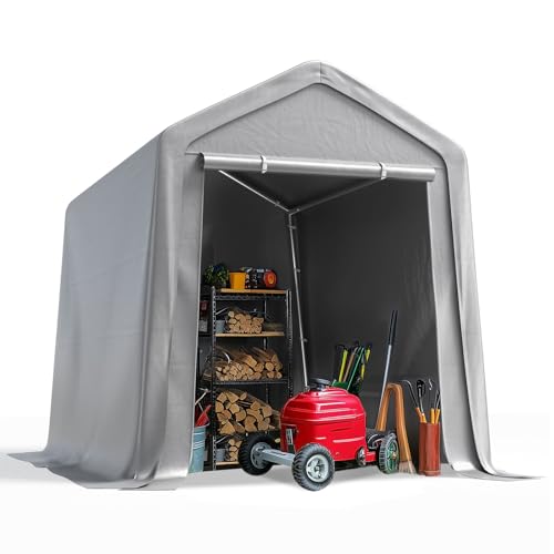 6x8FT Small Storage Shed Carport