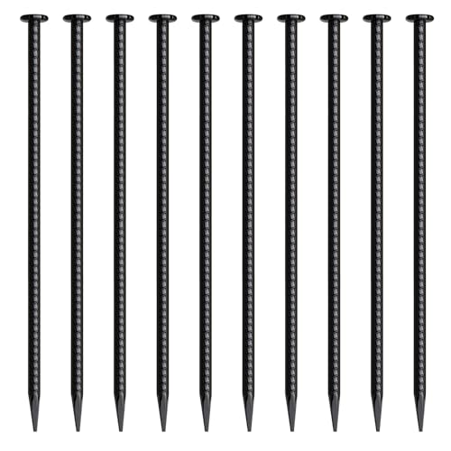 16 Inch Rebar Stakes 10 Pack Heavy Duty Ground Anchors 1