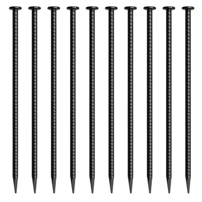 16 Inch Rebar Stakes 10 Pack Heavy Duty Ground Anchors 1