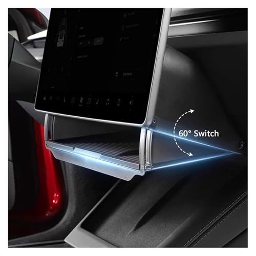 Center Console Screen Under Storage Box Compatible For Tesla Model 3