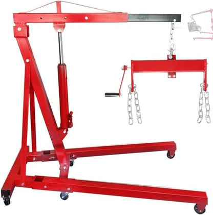 2 Ton Folding Engine Hoist Engine Crane with Lever