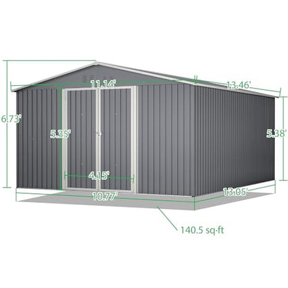 Large Outdoor Storage Shed
