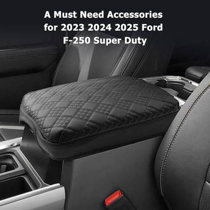 2025 2026 F 250 F 350 F 450 Super Duty Center Console Cover Compatible with 2023 2024 2025 2026 Ford F250 F350 F450 Super Duty Accessories F