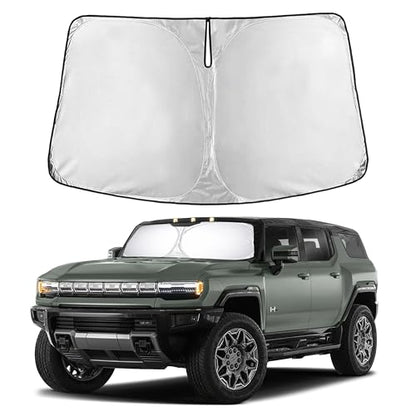 Windshield Sunshade Compatible for GMC Hummer EV 2022