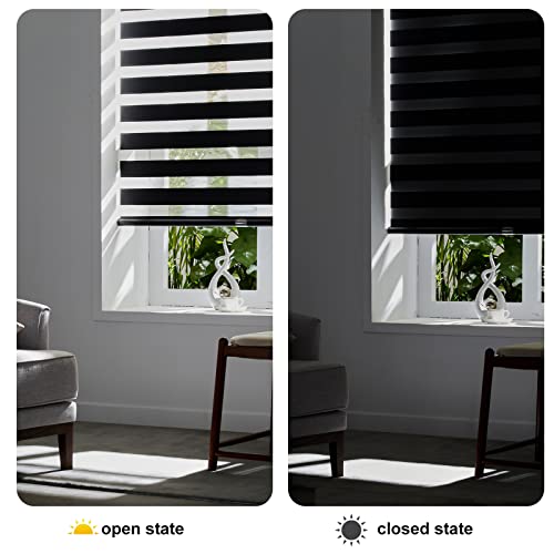 Cordless Zebra Blinds for Windows