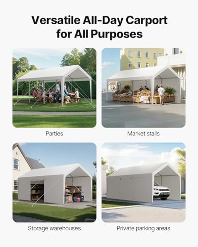 Carport 10 x 20 FT Outdoor Car Canopy