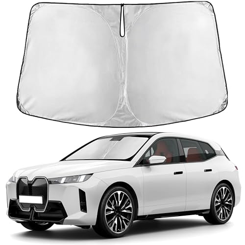 Windshield Sunshade Compatible for BMW iX 2022