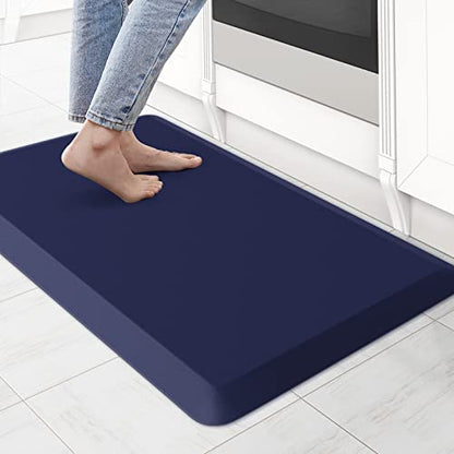 0.8" Thick Kitchen Mat Cushioned Anti Fatigue Rug Comfort Floor Mats