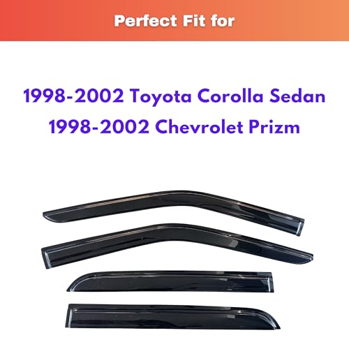 Rain Guards Fit for 1998