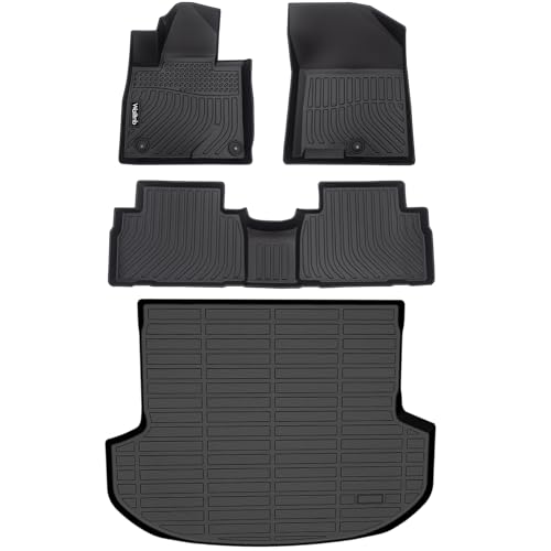 Mats for Hyundai Santa Fe 2019 2020 5 Seats Floor Mats Cargo Liner