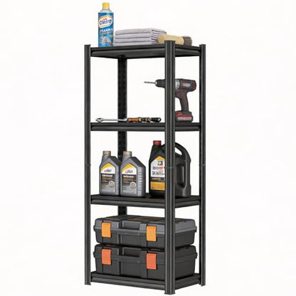 Heavy Duty 4 Tier Adjustable metal garage shelving Unit
