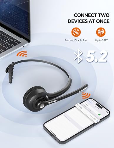 Single Ear Bluetooth Headset