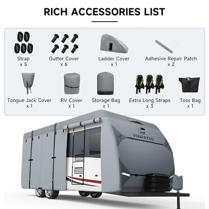 RV Cover 7 Layers Heavy Duty RV & Trailer Cover