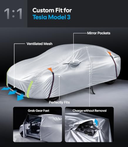 Tesla Model 3 Car Cover 2017
