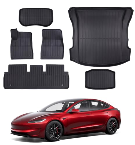 2025 New Version Floor Mats for Model 3 Highland